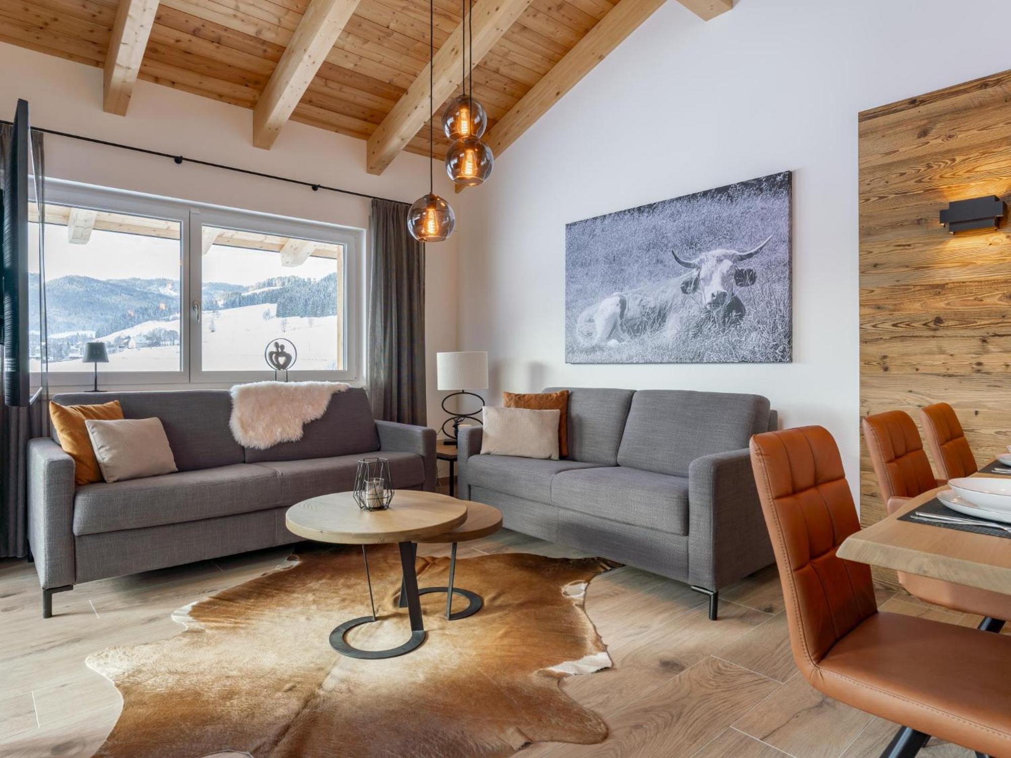 Grebenzen Lodge Hirsch Sankt Lambrecht Eksteriør billede