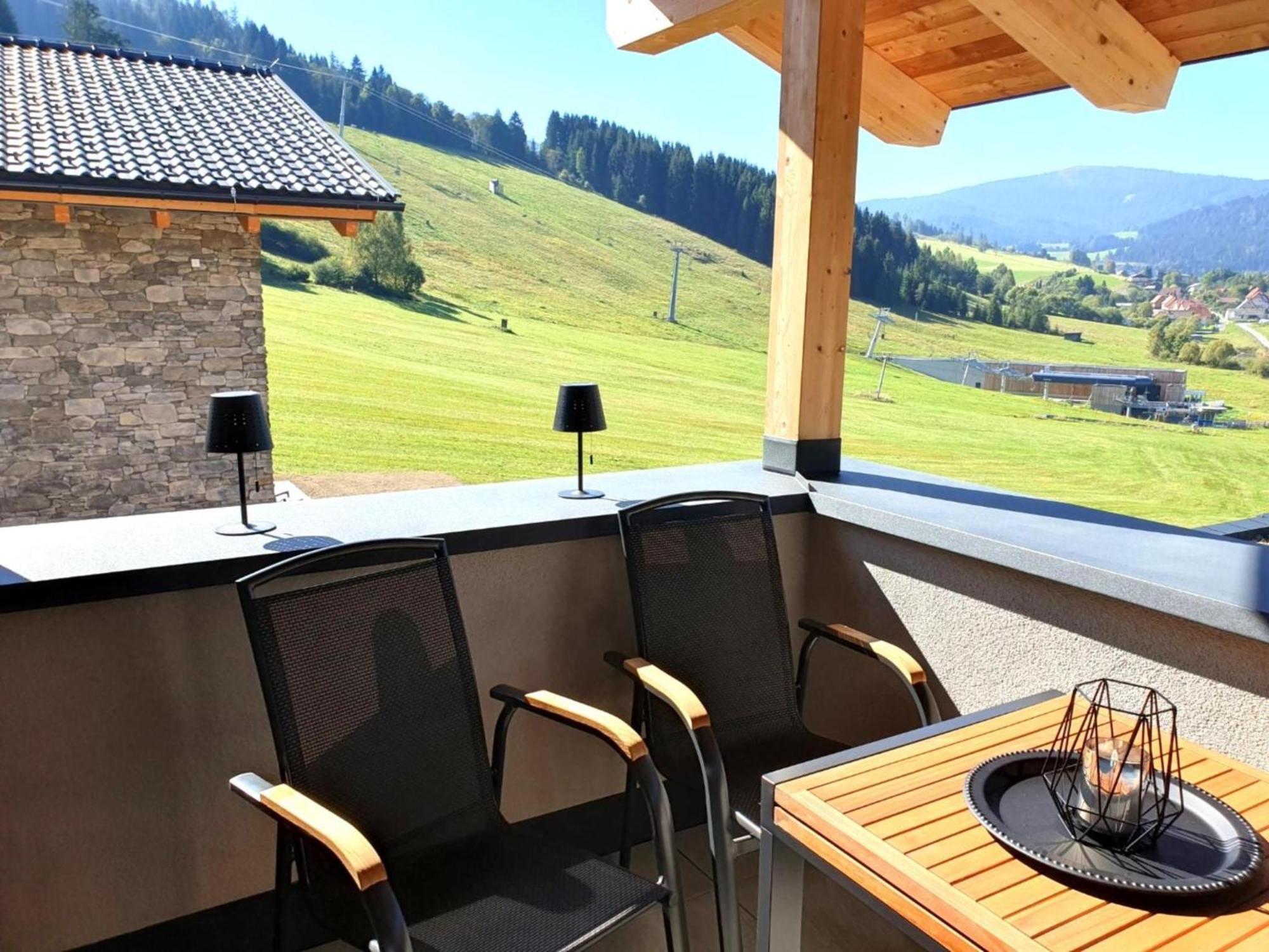 Grebenzen Lodge Hirsch Sankt Lambrecht Eksteriør billede
